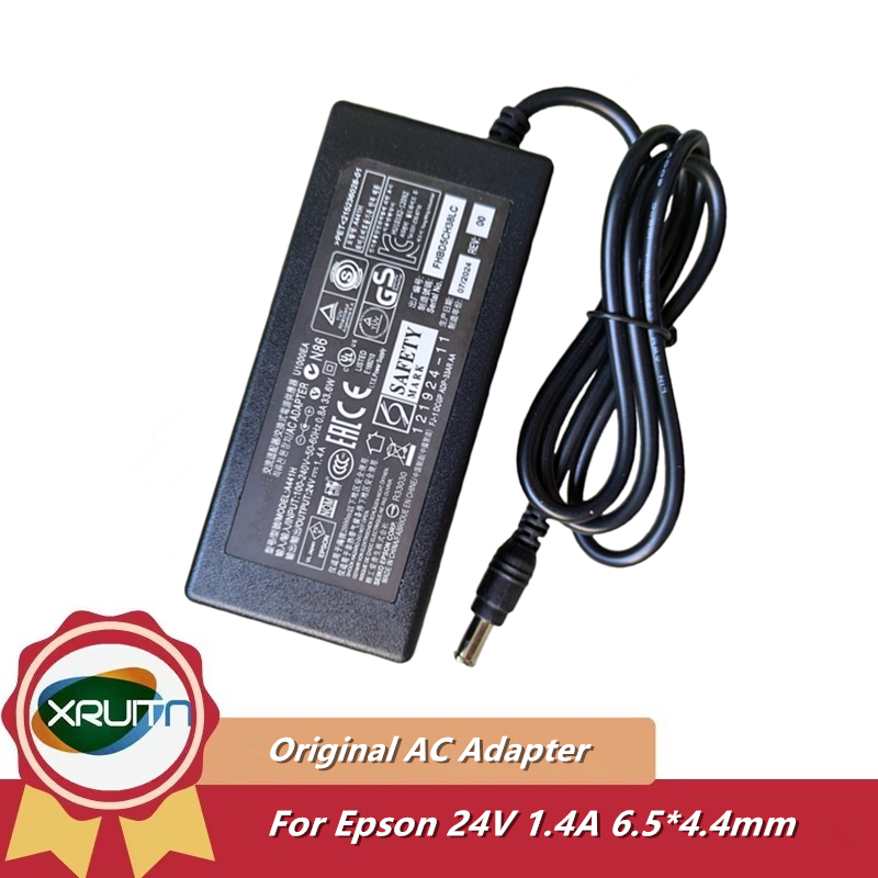 24V 1.4A 1.3A 1.37A A441H A291E Original AC Adapter สําหรับ Epson Scanner & Printer J143A 2480 3590 