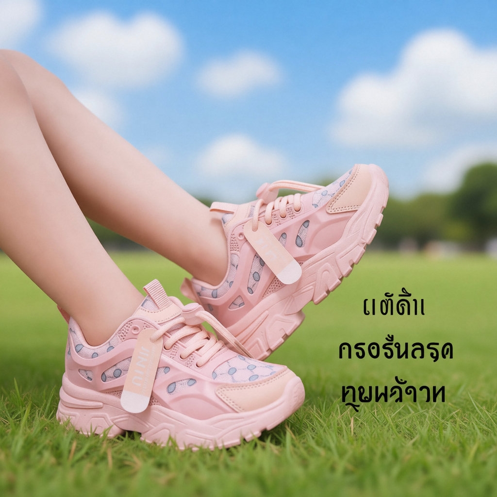 รองเท้าผ้าใบหนังเด็กผู้หญิง กันน้ํา สำหรับฤดูใบไม้ผลิและใบไม้ร่วง พื้นนิ่ม น้ำหนักเบา