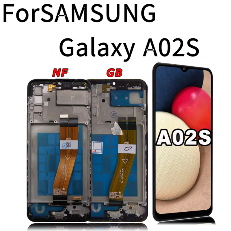 สําหรับ Samsung Galaxy A02s A025 A025F จอแสดงผล Touch Screen Digitizer Assembly สําหรับ Samsung SM-A