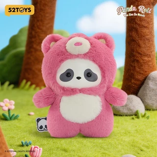52TOYS Panda Roll The Zoo In Hands Series Plush Keychain Blind Box Figure Toy