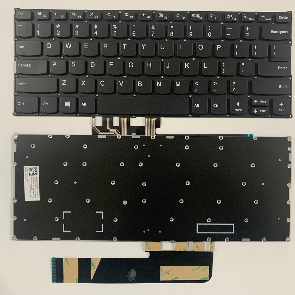 US Layout แป้นพิมพ์แล็ปท็อปสําหรับ LENOVO E4-IML E4-IIL K4E-IML K3-IWL K3-IML flex6-14 ไม่มีจุดไม่มี