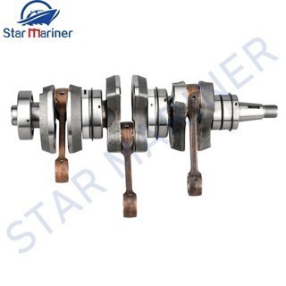 6H3-12040-00 เพลาข้อเหวี่ยง Assy สําหรับ Yamaha Outboard 2T 50HP 60HP 70HP 6K5 รุ่น Parsun Hidea Pow