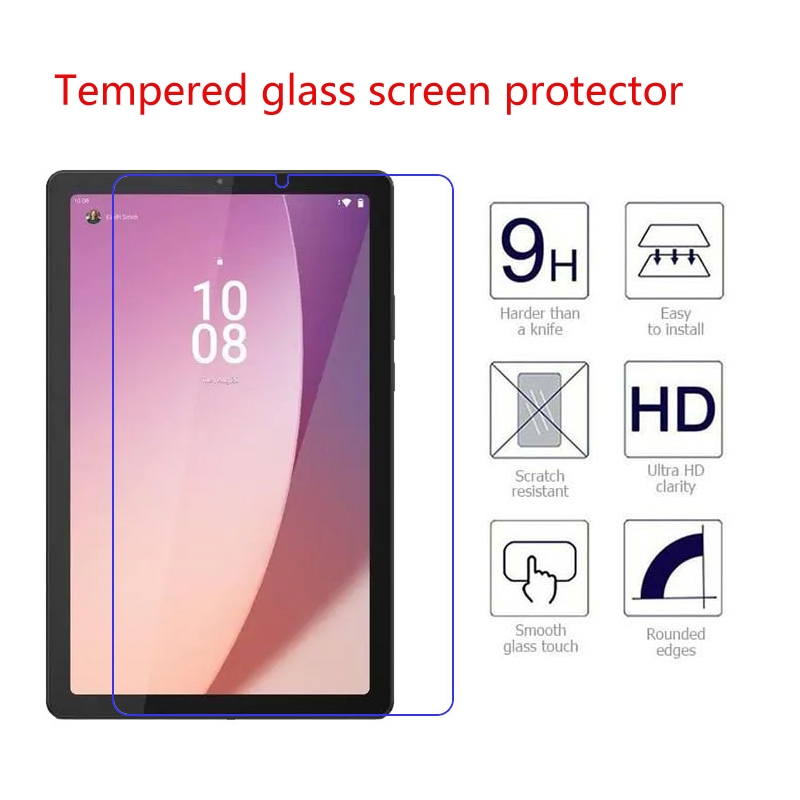 กระจกนิรภัยป้องกันหน้าจอ HD สําหรับ Lenovo Tab M8 4.Gen 8.0 นิ้ว 2024/Lenovo Tab M9 TB-310FU 9 นิ้ว 