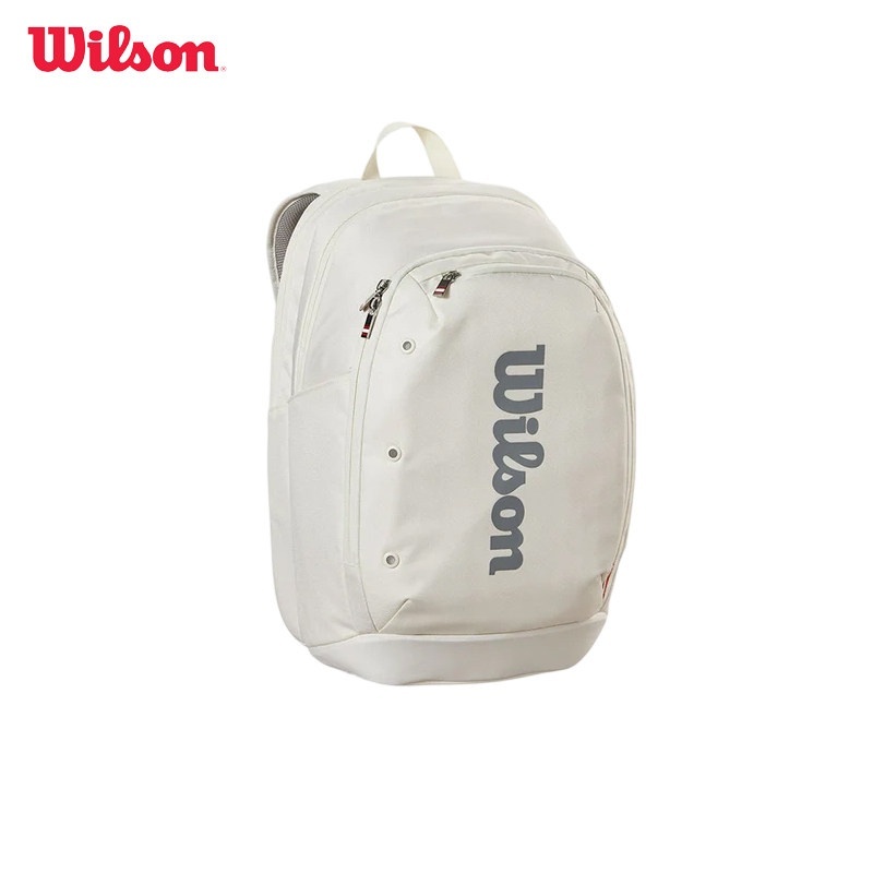 Wilson Tennis Backpack สีเบจ Classic รุ่น WR8037402001