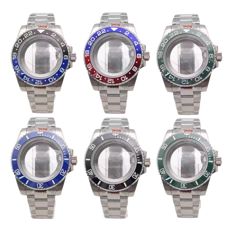 อุปกรณ์เสริมนาฬิกา ปรับให้เข้ากับ NH35/NH36 Movement Stainless Steel Case 40MM Mechanical Case