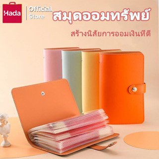สมุดออมเงิน ใส่ได้ 100 แผ่น สมุดโน๊ตสมุดบัญชี ท้าทายออมเงิน …