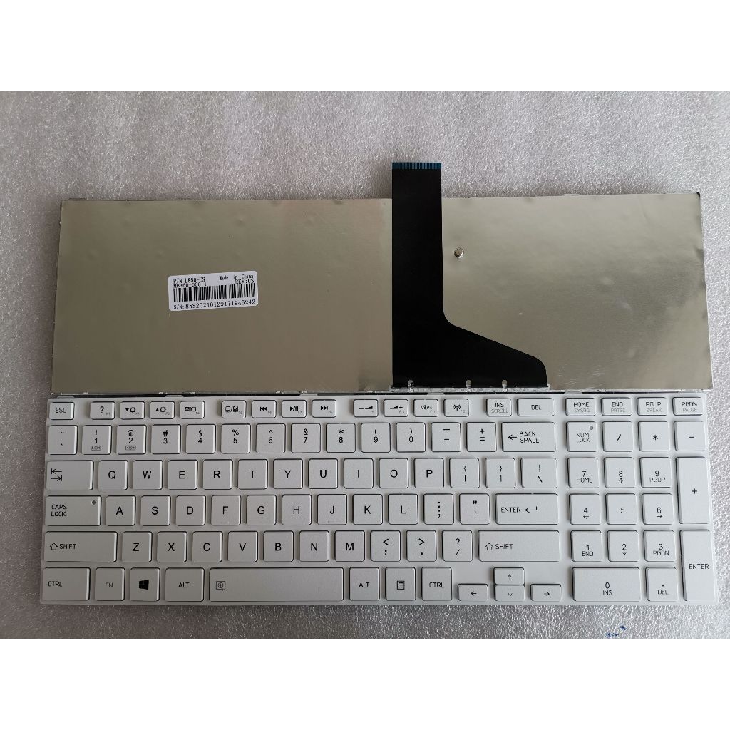 US Layout แป้นพิมพ์แล็ปท็อปสําหรับ Toshiba Satellite C850D L850 C850 L850D L855 L855D C855 C855D ไม่