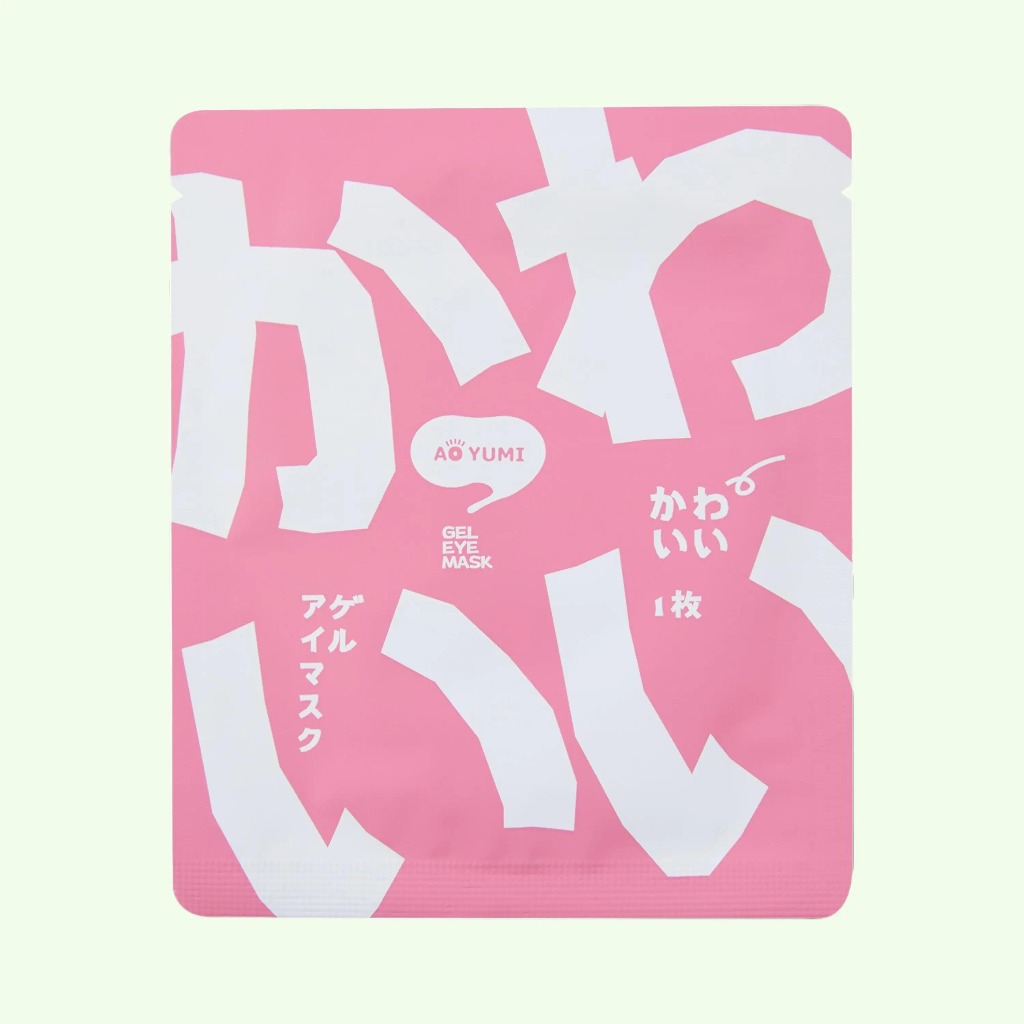 AOYUMI Moisturizing Skin Cold Sensation Eye Patch Eye Mask พร้อมกรดไฮยาลูโรนิกและ Lutein