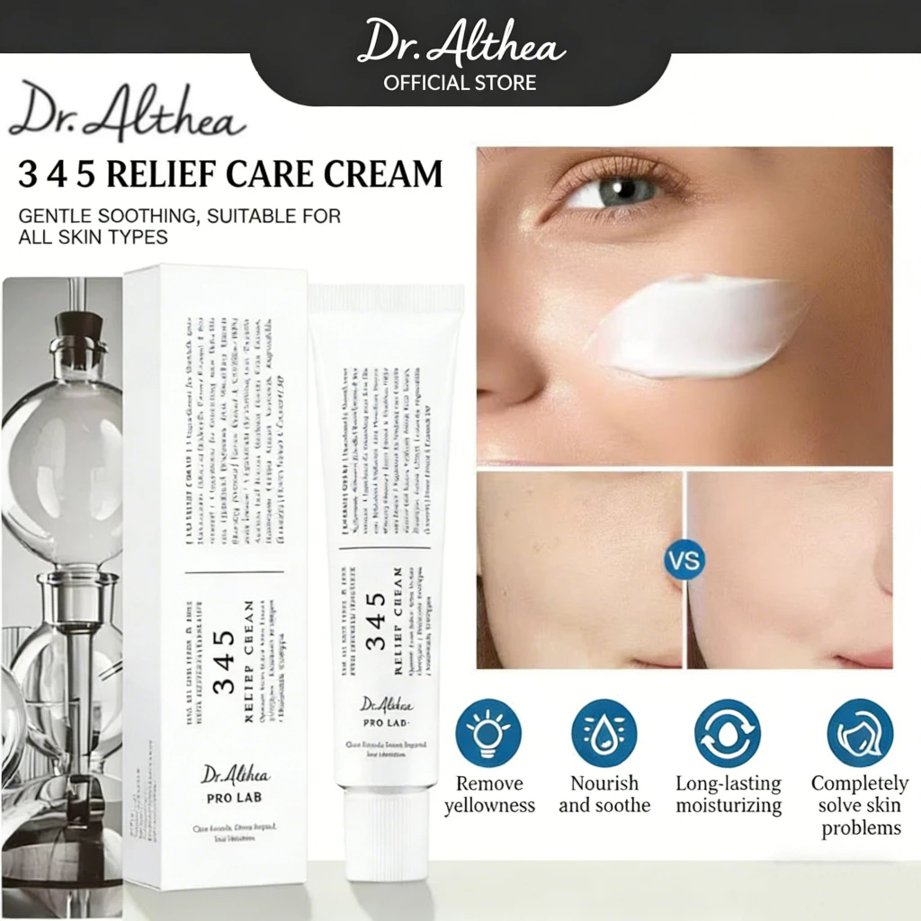 Dr althea 345 ครีมบรรเทา original 345 cream ทรีทเม้นต์รักษาสิวดั้งเดิม