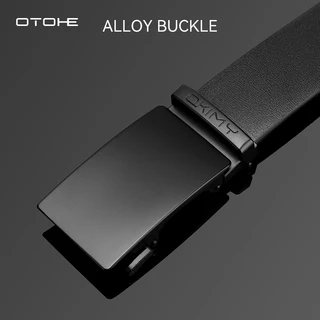 OTOHE เข็มขัดสำหรับผู้ชาย สไตล์เรียบง่ายสำหรับการทำงานและการพบปะ มีความทนทาน