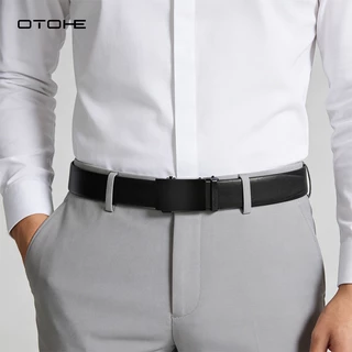 OTOHE เข็มขัดสำหรับผู้ชาย สไตล์เรียบง่ายสำหรับการทำงานและการพบปะ มีความทนทาน