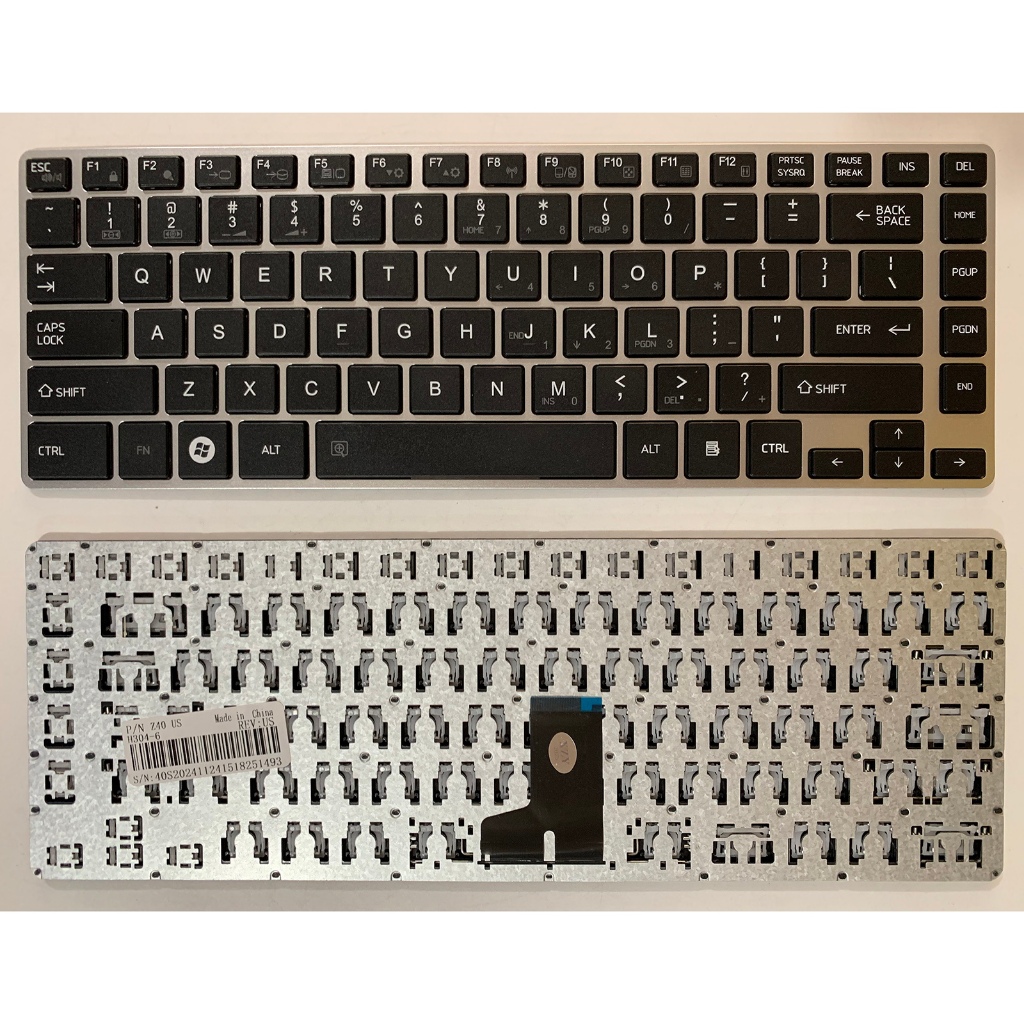 US Layout แป้นพิมพ์แล็ปท็อปสําหรับ Toshiba Portege Z40-A Z40-AK Z40-AB Z40T-A R30-AK R30-A ไม่มีจุดไ