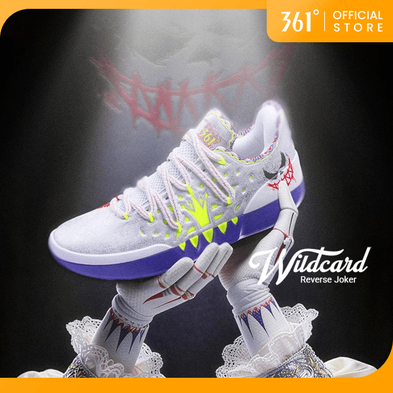 New color361 Degrees Joker 2 Low-topProfessional รองเท้าบาสเก็ตบอลทนทานลื่นเบาะ 672611110