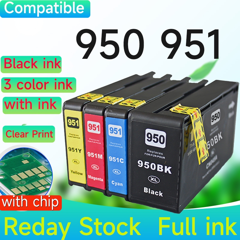 ใช้งานร่วมกับ HP 950XL 951XL 950 XL 951 XL ตลับหมึกสําหรับ HP Officejet Pro 8100 8600 8610 8620 8630