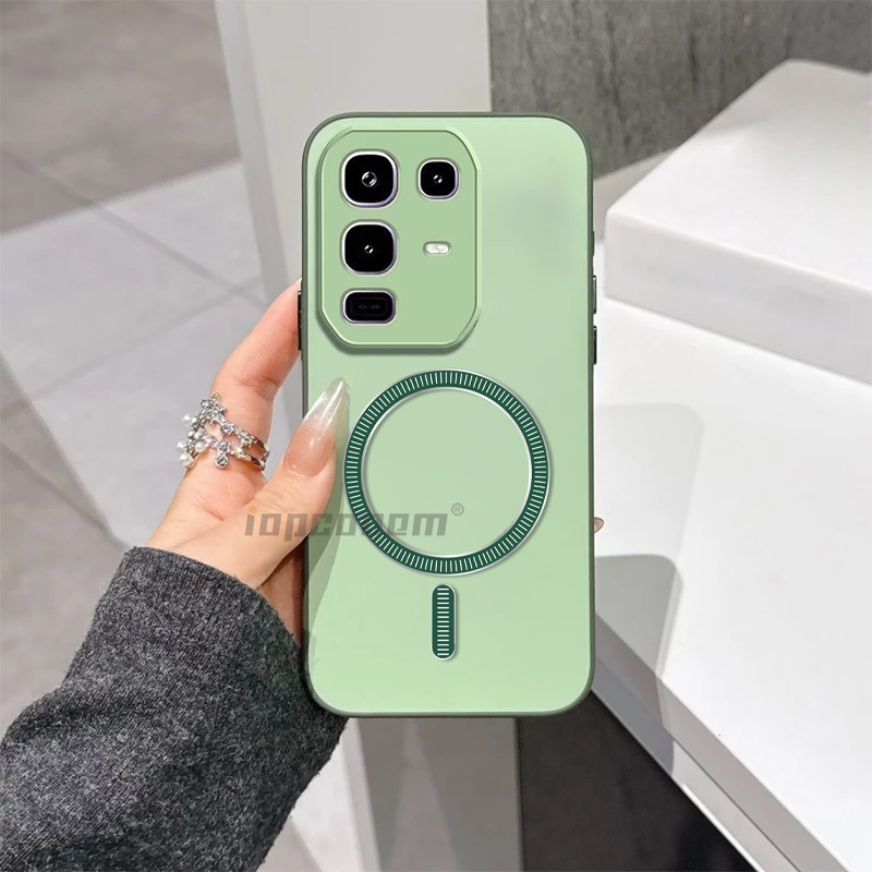 ปลอกแม่เหล็กป้องกันกรณีสําหรับ Infinix Note 60 50S 50 40 Pro Plus + 4G 5G กรณีถุงลมนิรภัยป้องกัน Minimalist โทรศัพท์ปกหลัง
