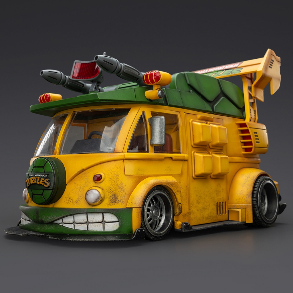 HIPLAY JOYTOY TMNT-Turtle Van JT02540 1/18 โมเดลรถ Fit TMNT Series Action Figure