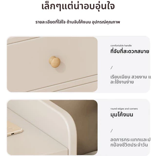 ห้องนอนขนาดเล็กข้างเตียงตู้ลิ้นชักสีขาว ตู้ข้างเตียงแคบพิเศษ สําหรับเช่าและหอพักใช้ 20/25/30 ซม.ขนาดกะทัดรัดจัดเก็บ