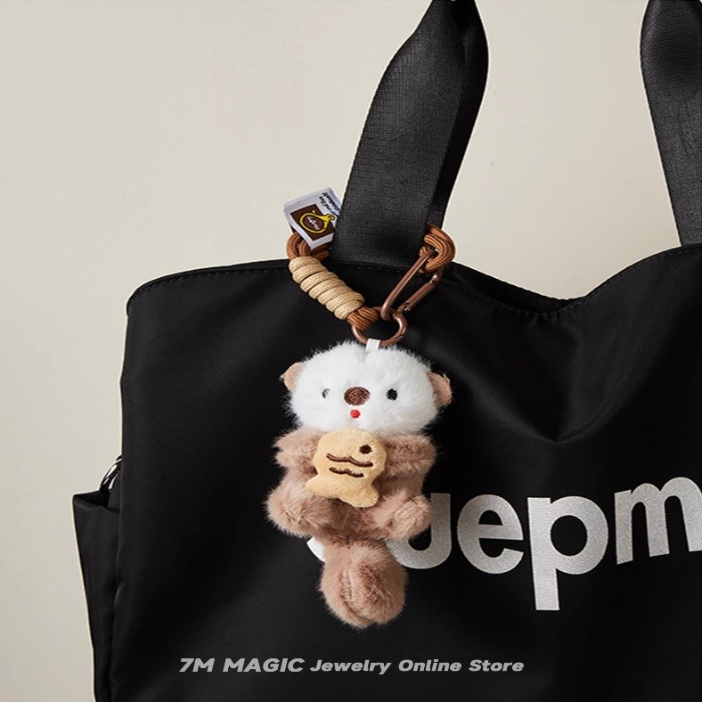 ตุ๊กตามอนสเตอร์น่ารักรูปทะเลนา เป็นอุปกรณ์พวงกุญแจและสินค้าประดับกระเป๋าเป้ พร้อมมอบเป็นของขวัญได้