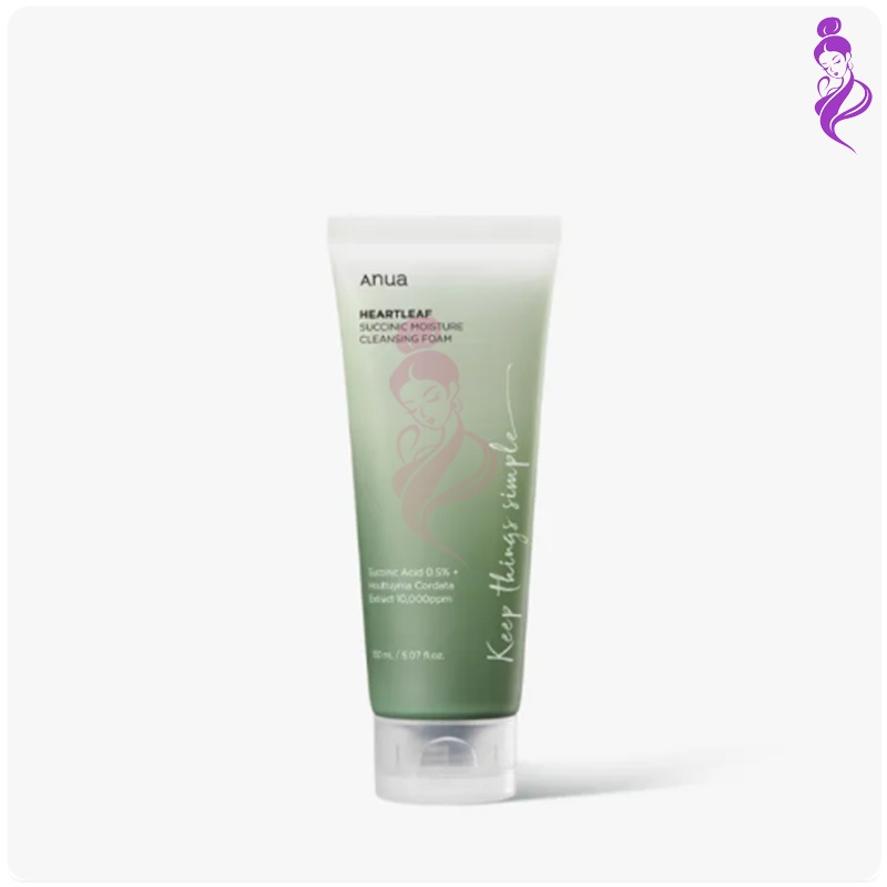 Anua heartleaf succic โฟมล้างหน้ากันความชื้น (150ml)
