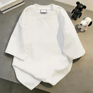 【จัดส่งจากกรุงเทพฯ】LABZAA ทันสมัยและเรียบง่าย⚡วินเทจฟอกน้ำ สไตล์เรียบง่าย Oversized โอเวอร์ไซซ์ ใส่สบาย ผ้าฝ้าย YG0