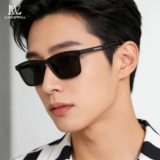 Louiswill แว่นตากันแดดผู้ชายแฟชั่นแว่นตากันแดดโพลาไรซ์ Night Vision HD อ่าน Retro Anti Glare ขับรถแว่นตากันแดด
