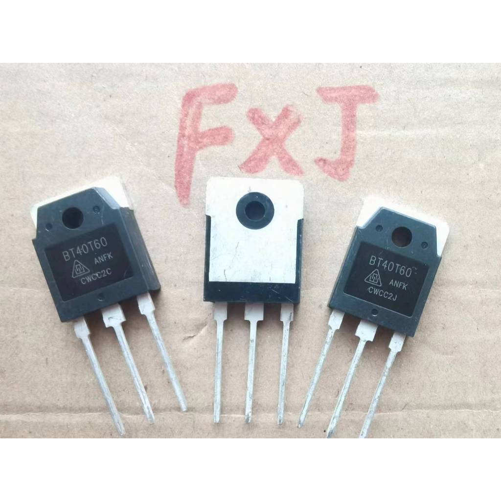 ((5 ชิ้น) BT40T60 BT40T60ANF BT60T60 BT60T60ANF เครื่องเชื่อมอินเวอร์เตอร์ IGBT Tube TO-3P