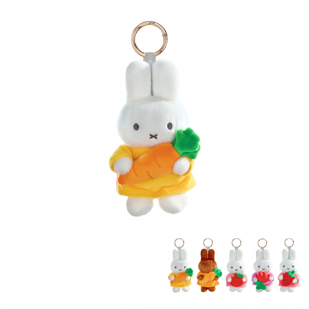 Miffy Hug Series พวงกุญแจจี้ตุ๊กตายัดไส้น่ารัก Plushie ของขวัญวันเกิด