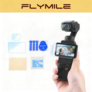 BRDRC เลนส์และตัวป้องกันหน้าจอสําหรับ DJI Osmo Pocket 3,ฟิล์…