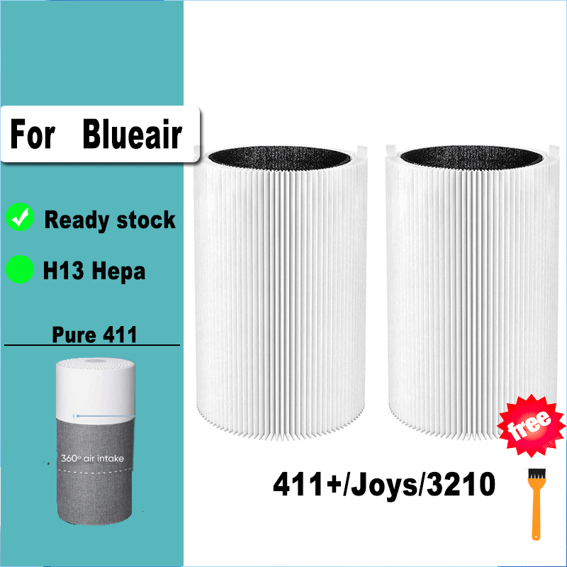 เปลี่ยนแผ่นกรองคาร์บอน Hepa PM2.5 สําหรับ Blueair Blue Pure 411 Joy S 3210 เครื่องฟอกอากาศ