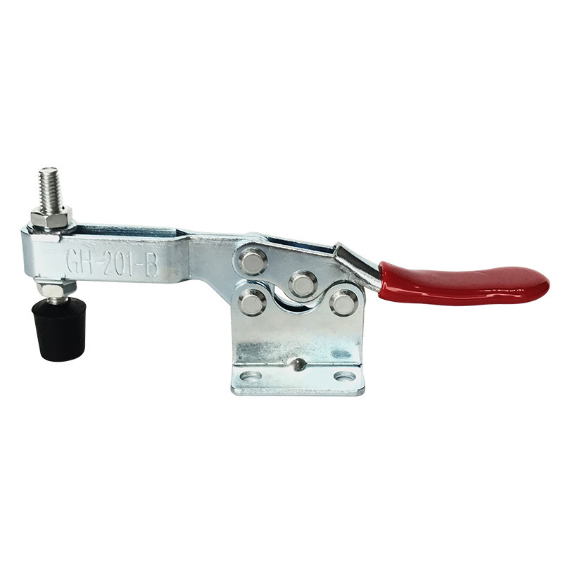 Toggle Clamps, Hold Down Clamp 220Lbs Holding Capacity Quick Release แคลมป์แนวนอน 201B พร้อมปลายความ