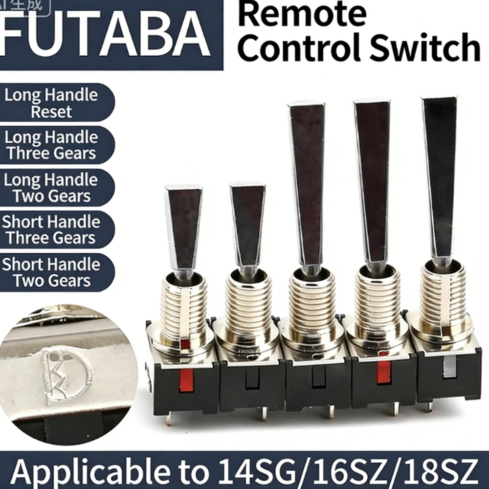 ชิ้นส่วน RC วิทยุเครื่องส่งสัญญาณสลับสําหรับ FUTABA 6J 8J 10J 10CG T8FG 14SG 18sz รีโมทคอนโทรลสวิตช์