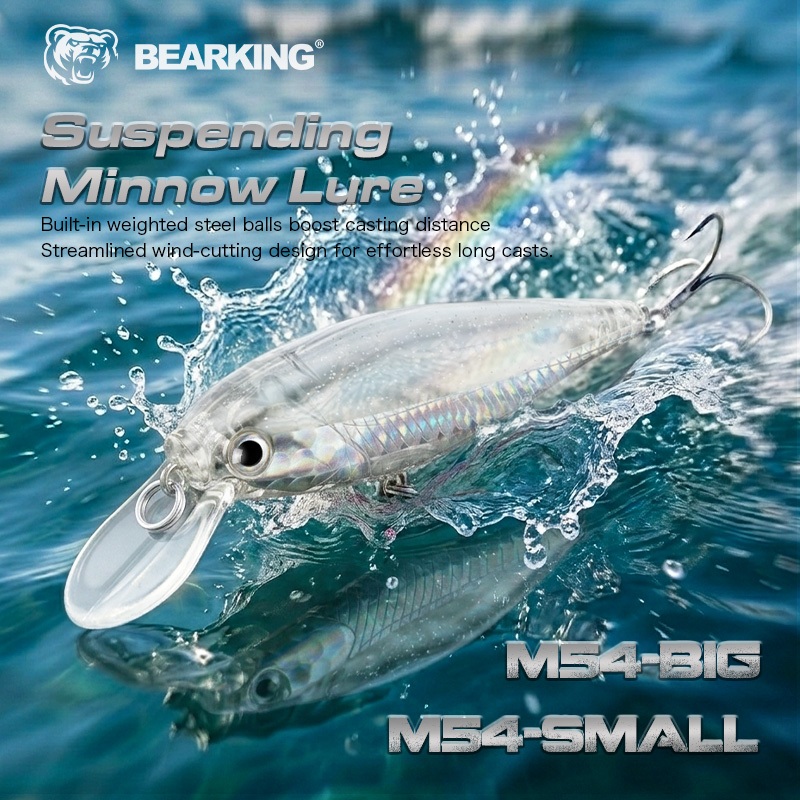 Bearking เหยื่อตกปลา 78 มม. 9.2 กรัม คุณภาพสูง แบบมืออาชีพ