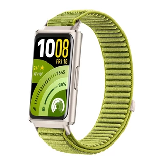 สายรัดไนลอนทอถักสร้อยข้อมือสายรัดข้อมืออุปกรณ์เสริมสําหรับ Huawei Band 11 Pro 10 9 8