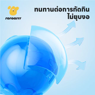 【Roroarrr】อาหารสัตว์เลี้ยงรั่วของเล่น Octopus Shape เกรด TPR ปลอดภัยปลอดสารพิษ | สุนัขของเล่นกัดทนอุปกรณ์ช้าแมวสุนัขการศึกษาทําความสะอาดง่ายไม่เป็นคราบ
