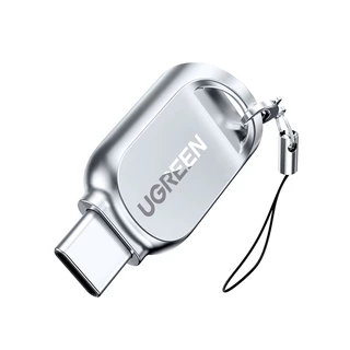 Ugreen อะแดปเตอร์การ์ดรีดเดอร์ TF USB C Micro SD USB 3.0 Type C OTG สําหรับ Micro SD Mac Windows Linux