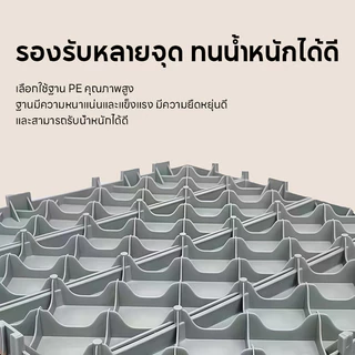 หนึ่ง ชิ้นส่วน พรมปูพื้นพลาสติกไม้ตกแต่งสวนแผ่นปูพื้นสวนรองพื้นครีมแดดกันฝนกันลื่นกันน้ํา 30 * 30 ซม.