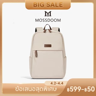 MOSSDOOM Goofy Backpack กระเป๋าเป้สะพายหลังผู้หญิงแฟนชั่น ขนาด14-15 นิ้ว ใช้ได้ทั้งวัยเรียนและวัยทำงาน