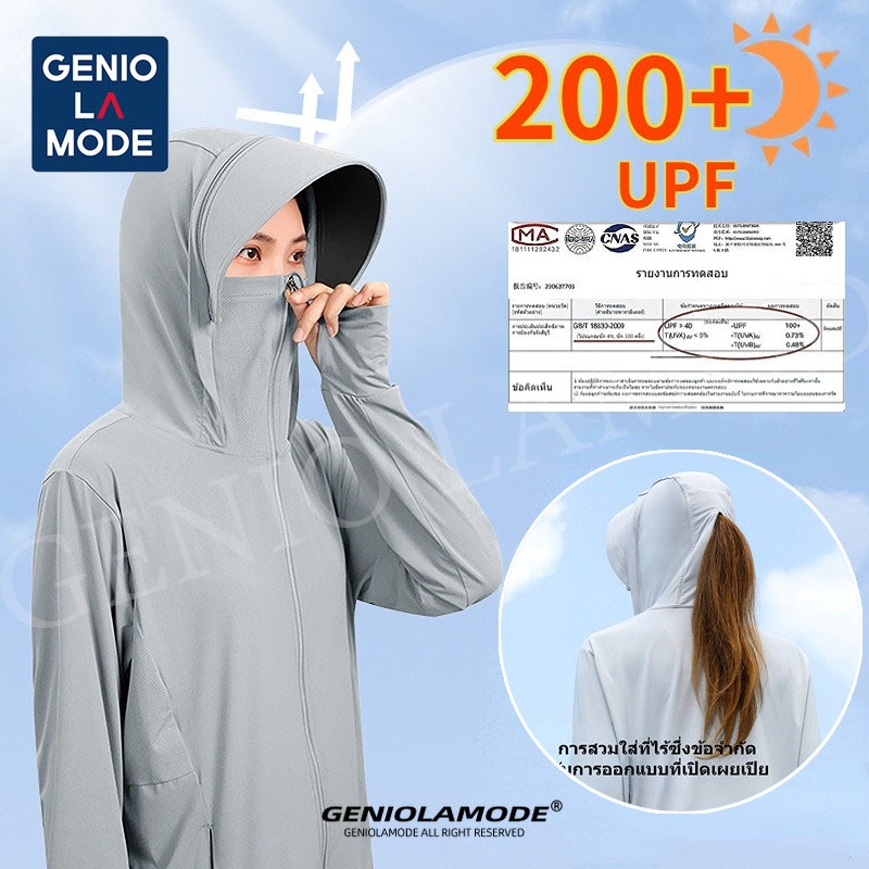 ป้ายยา! เสื้อคลุมกันแดด GENIO LAMODE รุ่น Icing ตัวเดียวจบ ครบทุกกิจกรรม