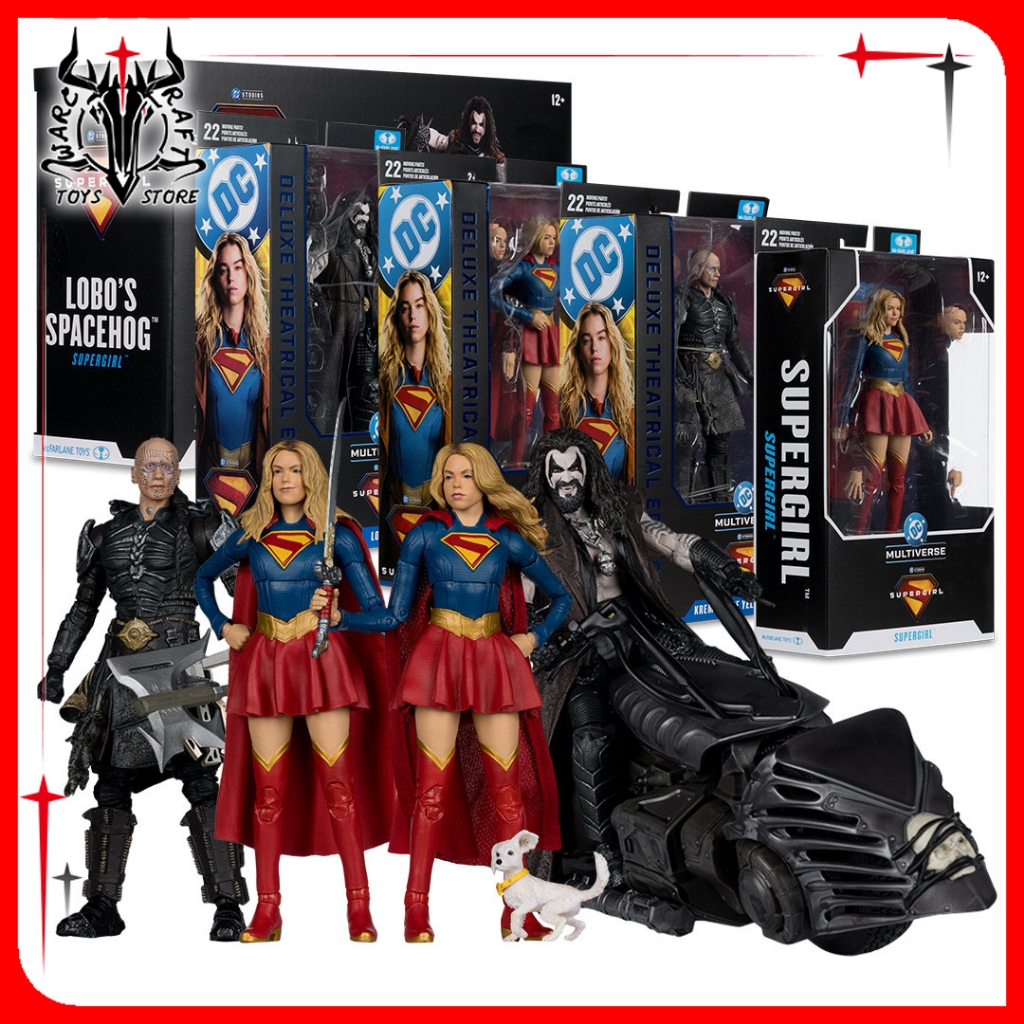 [มีในสต็อก]ของเล่น McFarlane DC Multiverse SUPERGIRL MOVIE 2026 แอ็คชั่นฟิกเกอร์ขนาด 7 นิ้ว