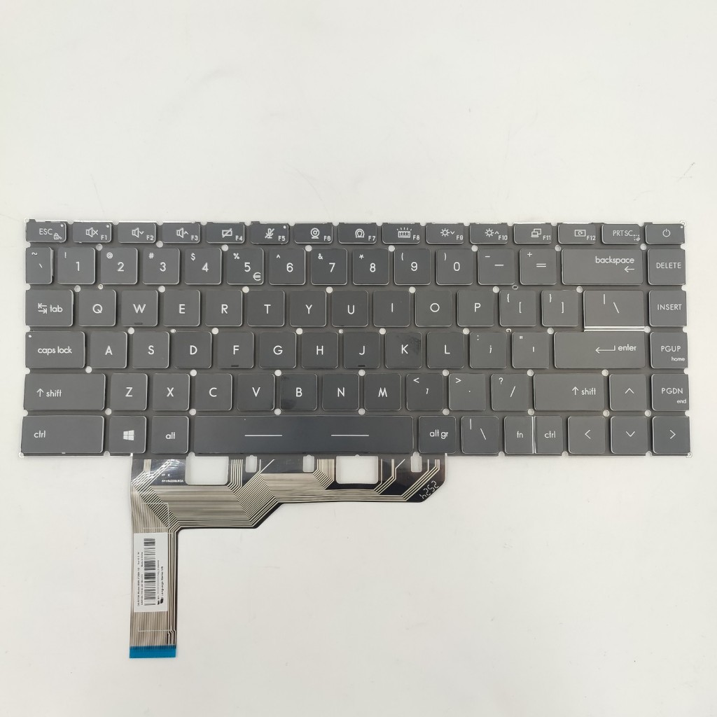 แป้นพิมพ์แล็ปท็อป US Layout สําหรับ MSI GS66 Stealth GE66 Raider GP66 Stealth 15M ไม่มีจุดพร้อม back