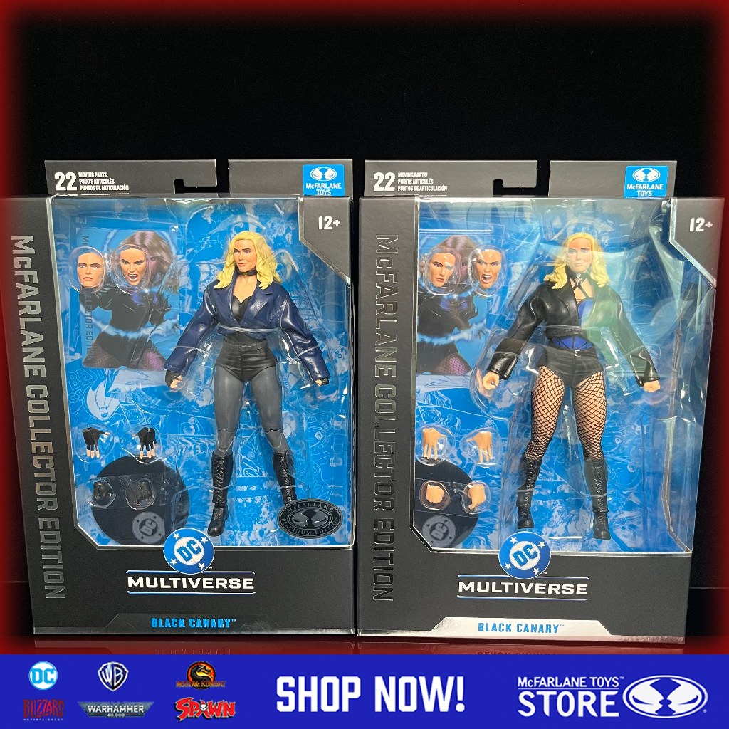 In StockMcFarlane Toys Black Canary (DC Rebirth) Collector Edition 7 นิ้วAction Figure