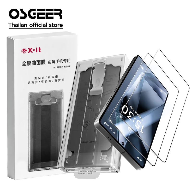 OSGEER เซรามิคป้องกันหน้าจอไม่ใช่ฟิล์มแก้ว, HD Texture สําหรับ Samsung Galaxy S22 Ultra S23 S24 S25 S26 Ultra note 20 10 9 8 S23 Plus S22 S21 S20 S10 S9 S8 Plus S24 Ultra