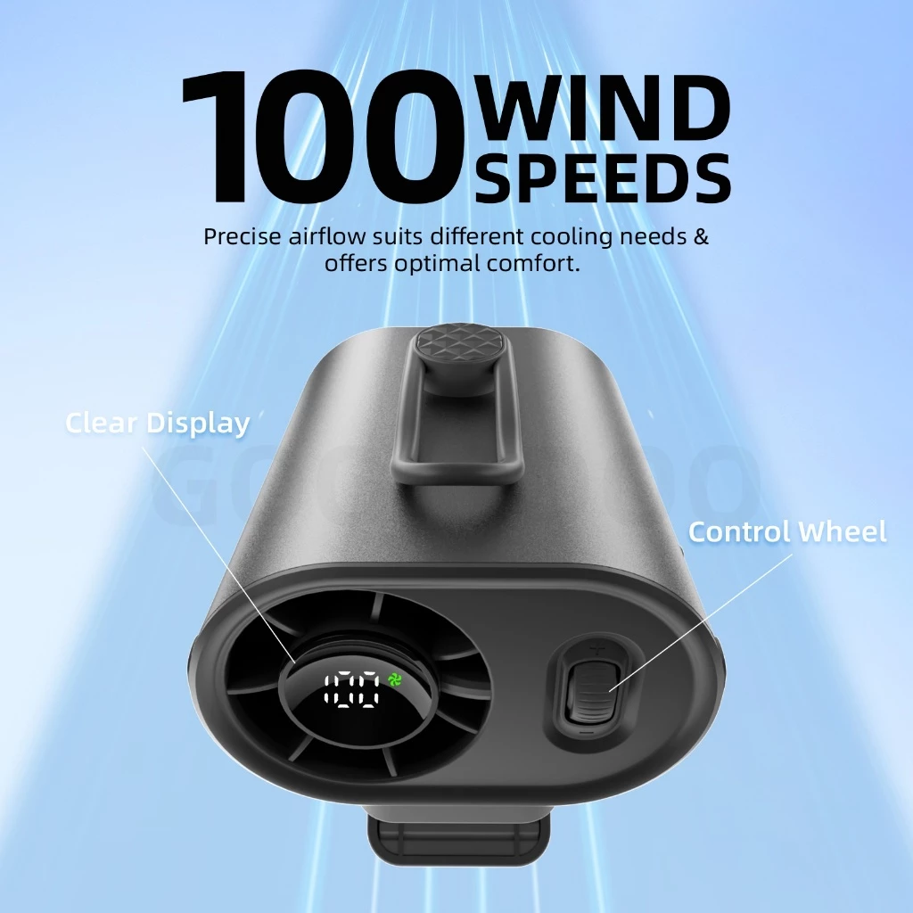 GOOJODOQ GFS011 พัดลมคาดเอว 11m/s 9H 360° thumbnail 6