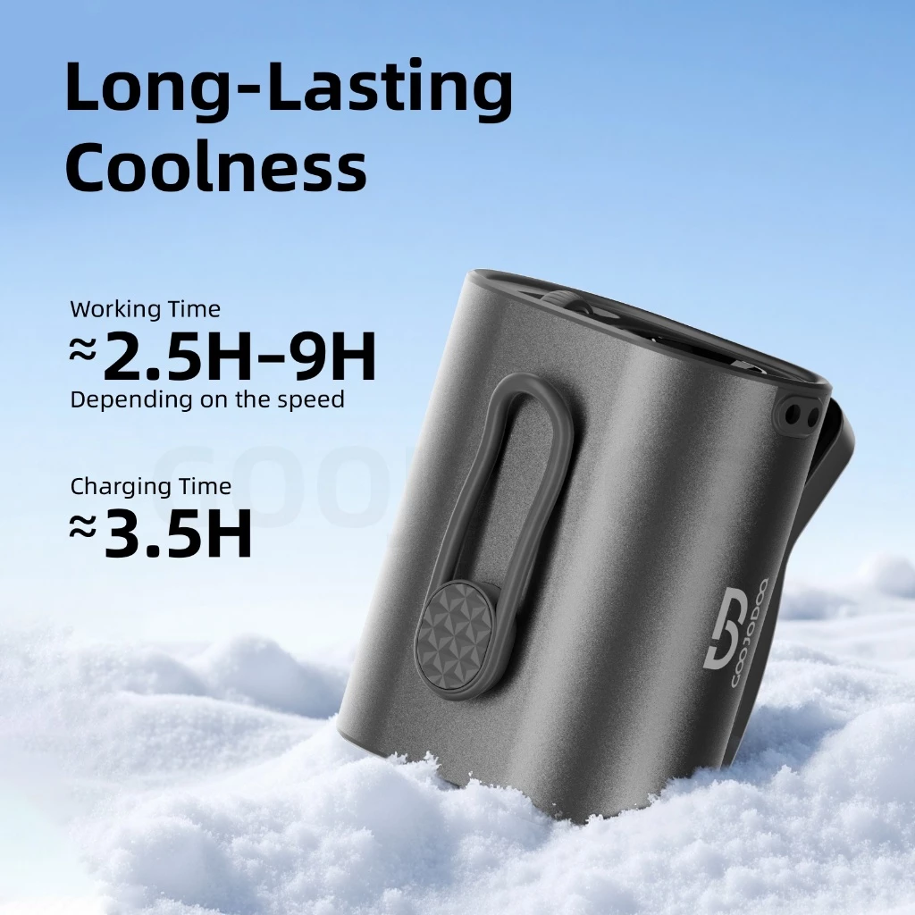 GOOJODOQ GFS011 พัดลมคาดเอว 11m/s 9H 360° thumbnail 8