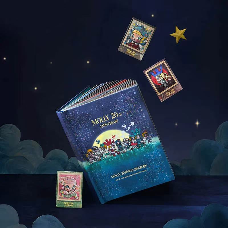 MOLLY-20th Anniversary Collection Book Card Anime สินค้าอินเทรนด์คู่มือตัวละครสะสมของขวัญ