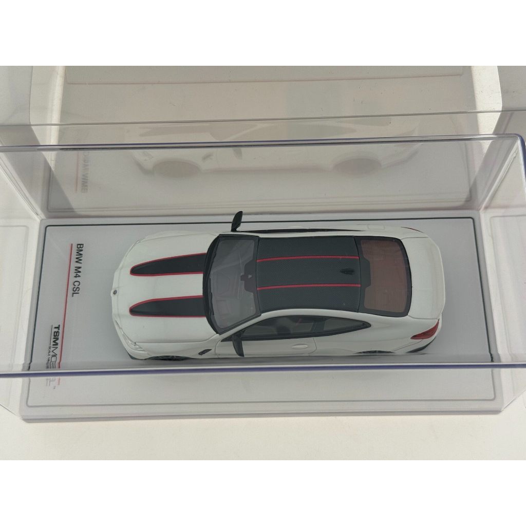 TSM 1/43 BMW M4 CSL โมเดลรถเรซิ่น ยี่ห้อใหม่ชุดเดียว