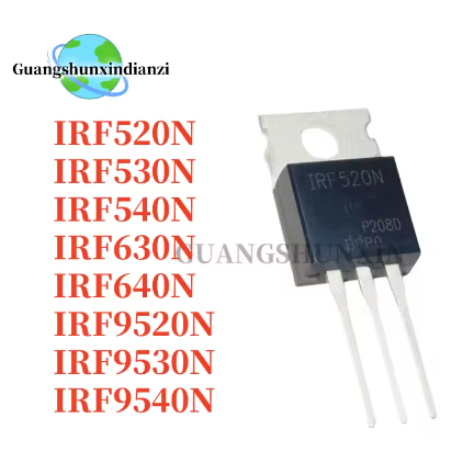 5PCS ใหม่ IRF520N IRF530 IRF540 IRF630 IRF640 IRF9520 IRF9530 IRF9540 IRF530N 540N 630N 640N 9520N 9