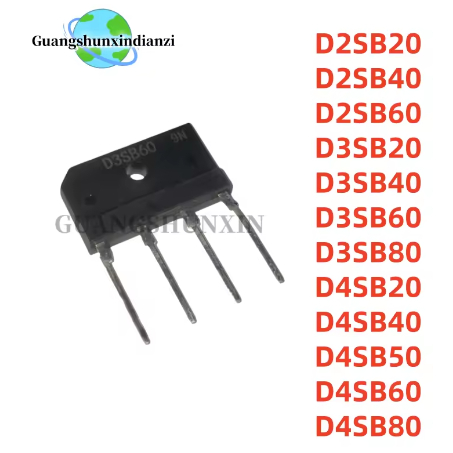 5 ชิ้น 100% ใหม่ D2SB20 D2SB40 D2SB60 D3SB20 D3SB40 D3SB60 D3SB80 D4SB20 D4SB40 D4SB50 D4SB60 D4SB80