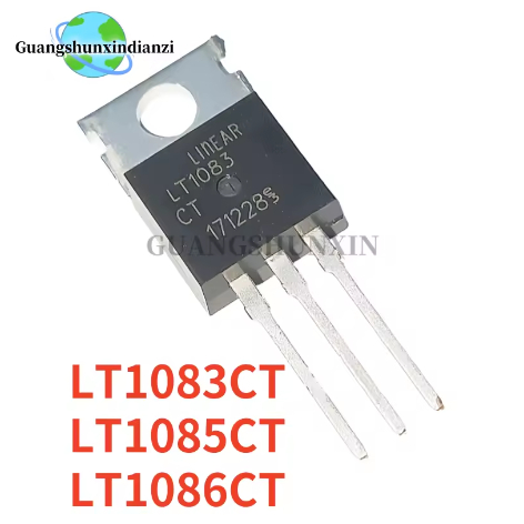 5PCS 100% ใหม่ LT1085CT TO-220 LT1085 TO220 1085CT LT1083CT LT1083 1083CT LT1086CT LT1086 คุณภาพดีที