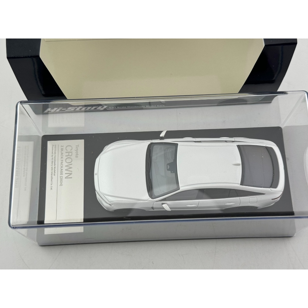 Hi Story 1/43 Toyota Crown White Brand New Only One Set Real Shot ก่อนจัดส่ง